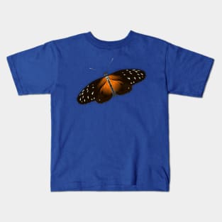 Tiger long wing butterfly Kids T-Shirt